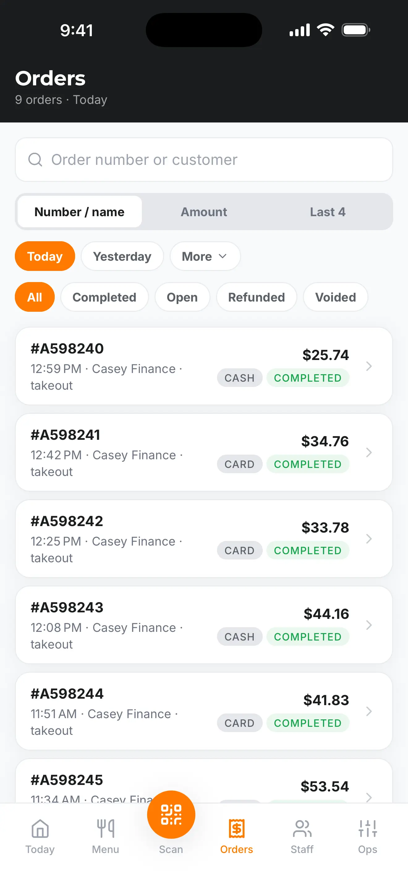 icosapos mobile orders